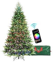 Hollo Star 12 ft Prelit Aspen Christmas Tree