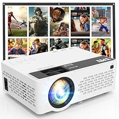 TMY Bluetooth Mini Projector with Screen