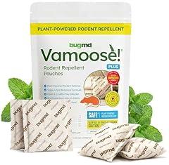 BugMD Vamoose Plus Peppermint Oil Repellent Pouches