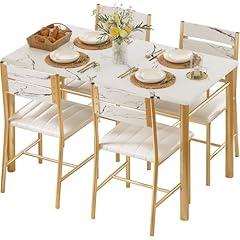 IRONCK Dining Table Set for Small Spaces