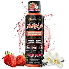 Alpha Lion Burn 20 ShredBerry Liquid Fat Burner