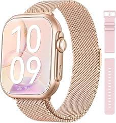Smart Fitness Watch with 2 Bands