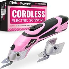 Pink Power Cordless Electric Scissors