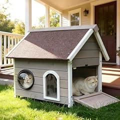 Rockever Outdoor Cat House