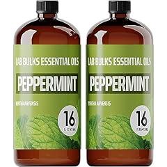 Lab Bulks Peppermint Essential Oil 16 oz