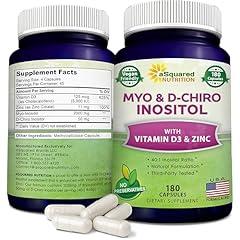 aSquared Nutrition Myo-Inositol & D-Chiro Inositol Supplement