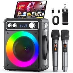 VOSOCO Portable Bluetooth Karaoke Speaker System