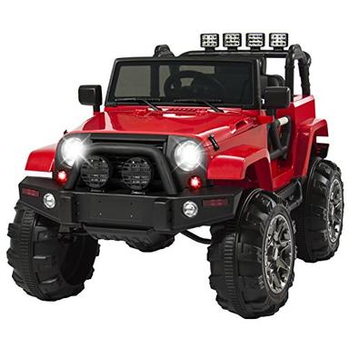 red jeep