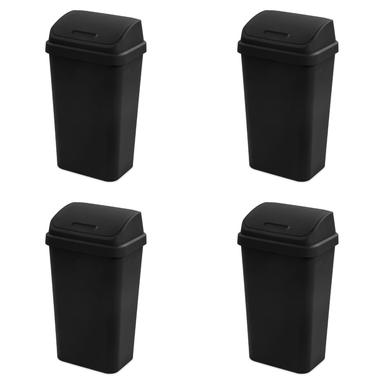 trash cans
