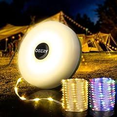 OGERY Rechargeable Camping String Lights 32.8FT