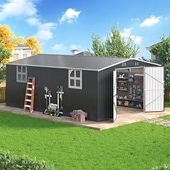 AirWire Outdoor Metal Storage Shed