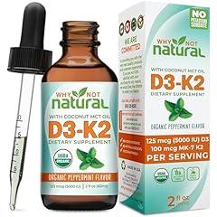 Why Not Natural Vitamin D3 K2 Liquid Drops