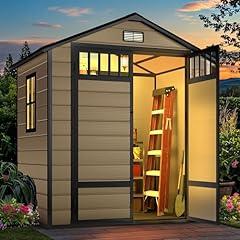 DWVO Resin Storage Shed with Windows