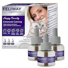 FELIWAY Optimum Cat Calming Diffuser Refill 3 Pack