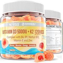 NEVISS Vitamin D3 K2 Gummies