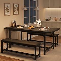 IDEALHOUSE 3 Piece Extendable Dining Set
