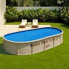 Sun2Solar Oval Solar Pool Cover 12x24 Ft