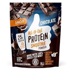 FlavCity Chocolate Grass-Fed Whey Protein Smoothie