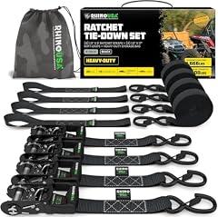 Rhino USA Ratchet Straps Tie Down Kit