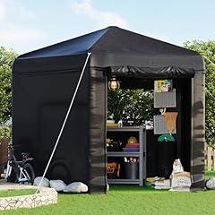 Amerlife Black Pentagonal Storage Shed