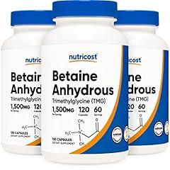 Nutricost Betaine Anhydrous 1500mg, 180 Servings