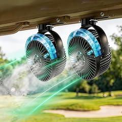 Magnetic Golf Cart Misting Fan 2026