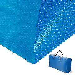 Goplus Pool Cover Solar Blanket 18 x 36 FT