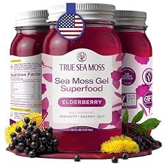 TrueSeaMoss Elderberry Irish Sea Moss Gel