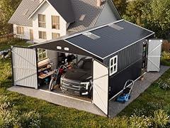 Metal Garage Shed 13x20x8.5, Large Storage Building