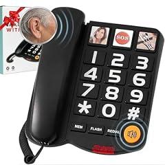 Sacumea Extra-Loud Seniors Corded Phone