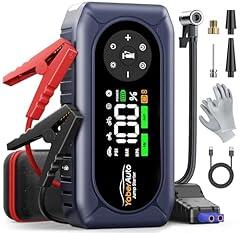 YaberAuto 9-in-1 Jump Starter with Compressor