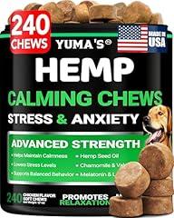 YUMA'S Hemp Calming Chews for Dogs