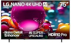 LG 75-Inch Nano AI 4K Smart TV 75NU850BPUA