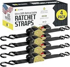 DC Cargo Mall Retractable Ratchet Straps 2 Pack