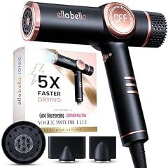 ELLA BELLA Professional Ionic Hair Dryer with Diffuser