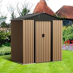 Outdoor Metal Storage Shed 6 x 4 FT