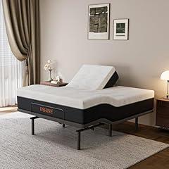 ESHINE Adjustable Split Top Queen Bed with Mattress