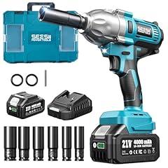 Seesii Cordless Impact Wrench 800N.m 1/2 Inch