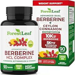 ForestLeaf Berberine Supplement with Cinnamon & Gymnema
