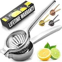 Zulay Kitchen Stainless Steel Lemon Squeezer