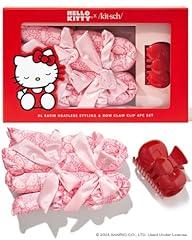 Hello Kitty x Kitsch Satin Heatless Curling Set