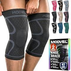 Modvel Knee Brace Compression Sleeve 2-Pack