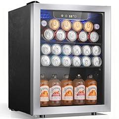 Antarctic Star Beverage Refrigerator 1.7 Cu.Ft Silver