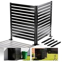 Double-Layer Wrought Iron Privacy Fence