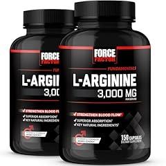 Force Factor L-Arginine Nitric Oxide Supplement 3000mg