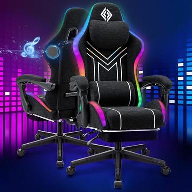 gaming chair with speaker