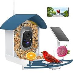 Fazoxo Bird Feeder Camera Navy Blue