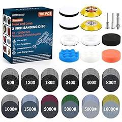Shineboc 193Pcs Polishing Kit Sanding Discs