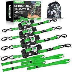 Lamwerol Heavy Duty Retractable Ratchet Straps