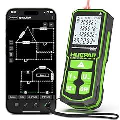 Huepar Laser Distance Measure 395Ft with Bluetooth